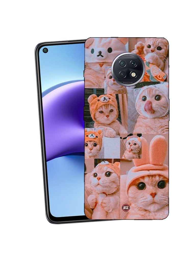 Service Zone Protective Printed Mobile Back Cover Cutest Cat For Xiaomi Mi Note 9T - Image 3