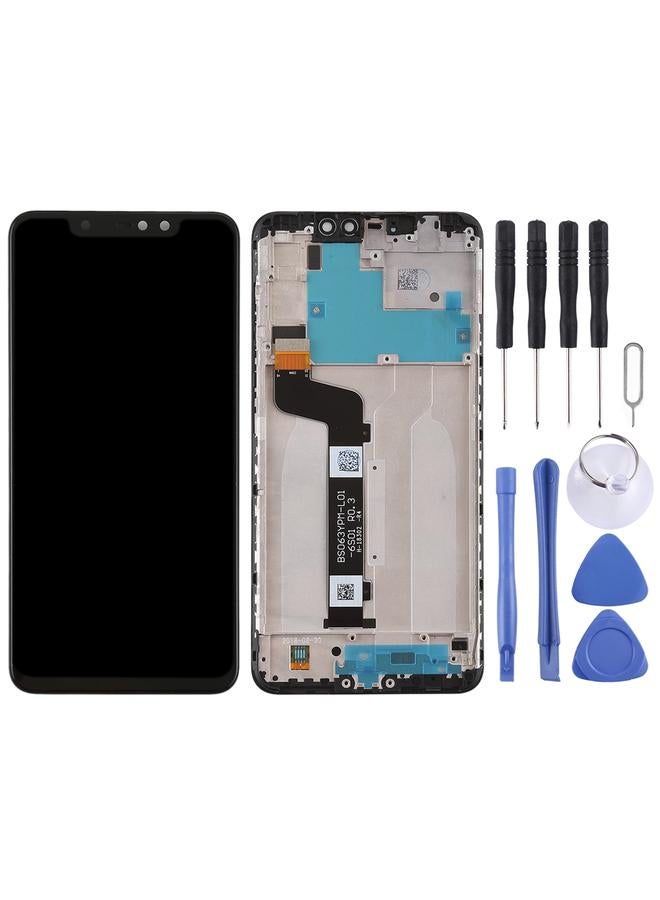 erorex Replacement TFT LCD Screen for Xiaomi Redmi Note 6 Pro Digitizer Full Assembly with Frame Black - Image 2