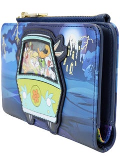 Looney Tunes Warner Bros 100Th Anniversary Scoobydoo Mashup Flap Wallet  - Image 3