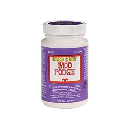 Mod Podge Hard Coat for Furniture, 8-Ounce (CS11245), Clear - Image 1