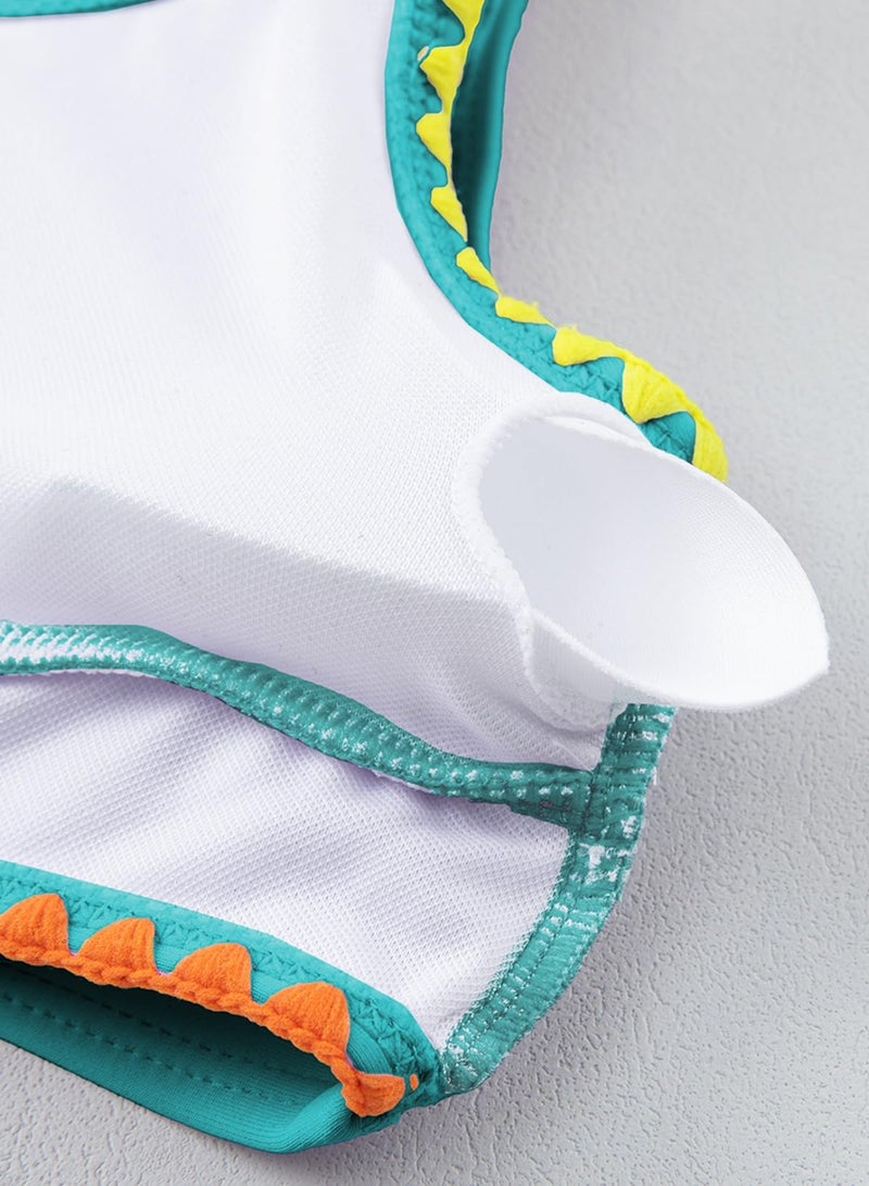 blibean Tween Girl Swimsuits Little Kids Girls Summer Swim Bathing Suits Teen Fashion Two Piece Bikini Boho Hawaii Swimwear Beach Sets Traje BaÃ±o NiÃ±as Size 6-7 Year Old Mint Green - Image 4