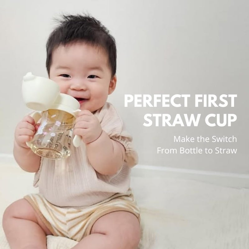 GROSMIMI x KNOTTED Flip Top Spill Proof Sippy Cup Anti Colic - Image 2