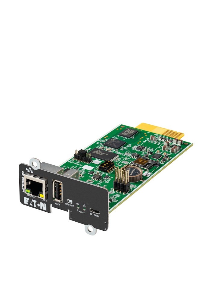 Eaton - Eaton NETWORK-M3 Gigabit Ethernet Card - Image 1
