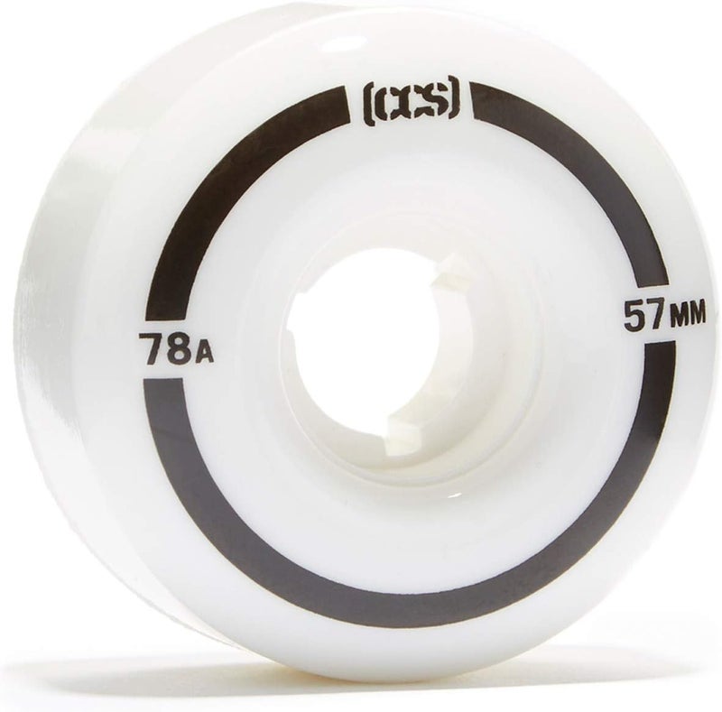 CCS [] Cruiser Skateboard Wheels | Professional Grade | Polyurethane | 78A Durometer | Sizes 52mm, 54mm, & 57mm | Set of 4 - Image 1