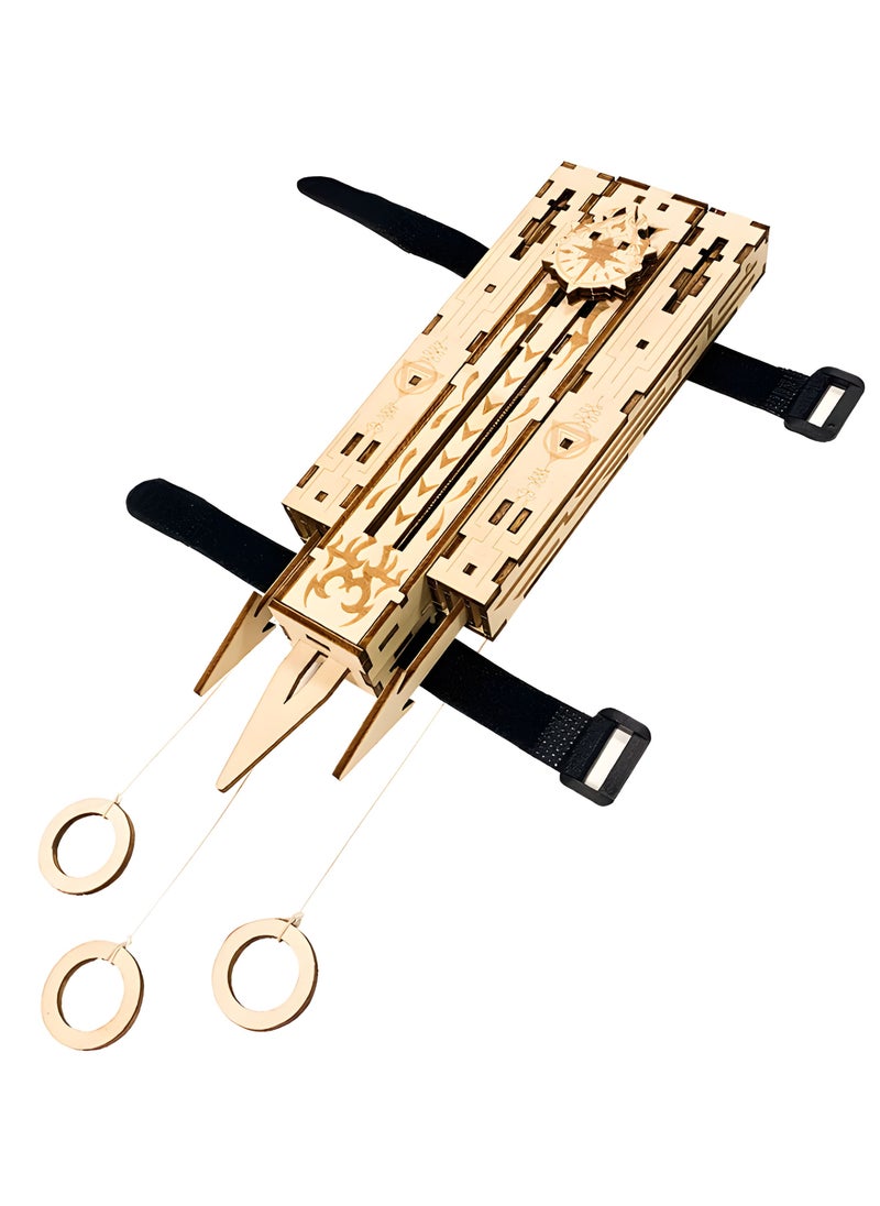 Generic - Sleeve Arrow - 3D Wooden Puzzle, Catapult Concealed Game Props Model Kits for Teens and Adults - Unique Toy Gifts for Ages 12 and Up, Fun and Challenging Build, Best Gift Ideas - Image 1