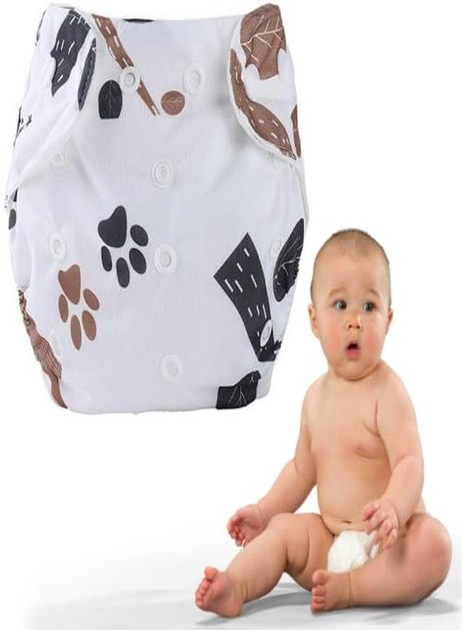 حفاضات قماشية للأطفال من كيفيم - غطاء حفاضات قابل لإعادة الاستخدام والغسل وجيد التهوية للأطفال الرضع | سراويل تدريب مطبوعة برسومات كرتونية للأطفال الصغار - Image 1