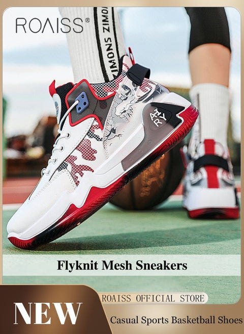 Men Stylish Low Top Sneakers, Lightweight Breathable Trainers for Men, Lace up Non Slip Sports Shoes, Shock Absorbing Athletic Shoes with Soft Lining, Suitable for Daily Wear and Outdoor Activities