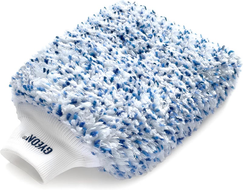 جيون قفاز غسيل السيارات من الألياف الدقيقة Quartz Cloth Q²M Smoothie EVO - انزلاق فائق النعومة - مزيج الألياف الدقيقة الكوري - خالٍ من الوبر - متانة ممتدة - خالٍ من الخدوش - تفصيل السيارات - غسيل دلو السيارات - Image 1