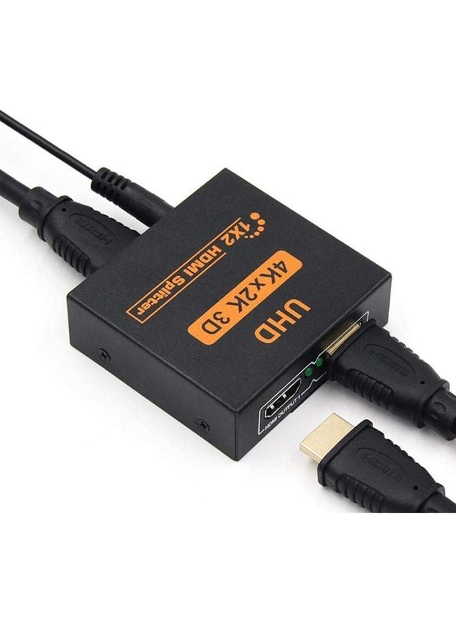 إكس أل تي موزع HDMI 1 في 2 مخرج 4K، يدعم 4K 30 هرتز، متوافق مع PS4 DLP Xbox - Image 1