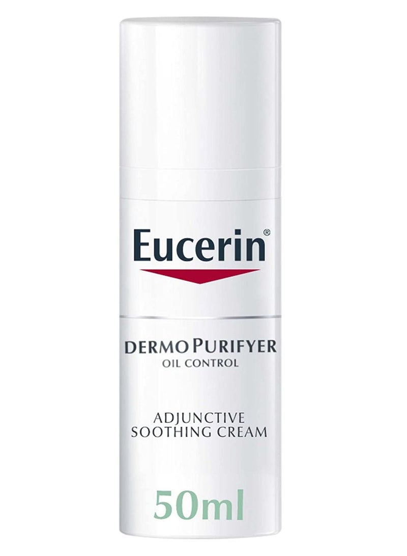 Eucerin DermoPurifyer Adjunctive Soothing Cream Acne Prone Skin - Image 1