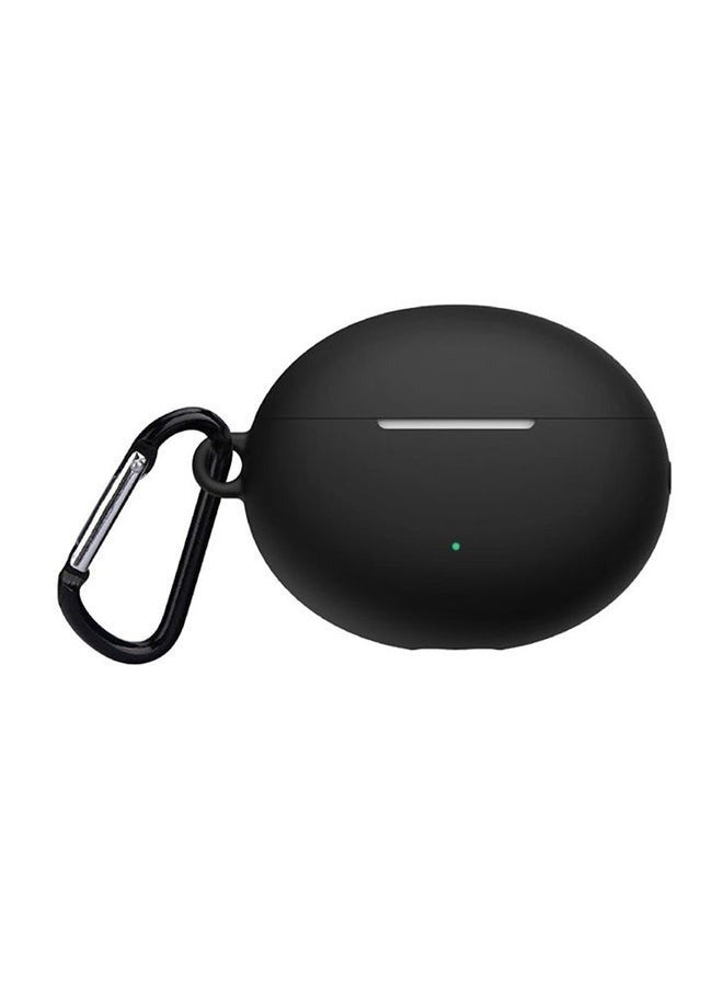 Soft Silicone Case Cover For Huawei FreeBuds 4i -Black - Image 1