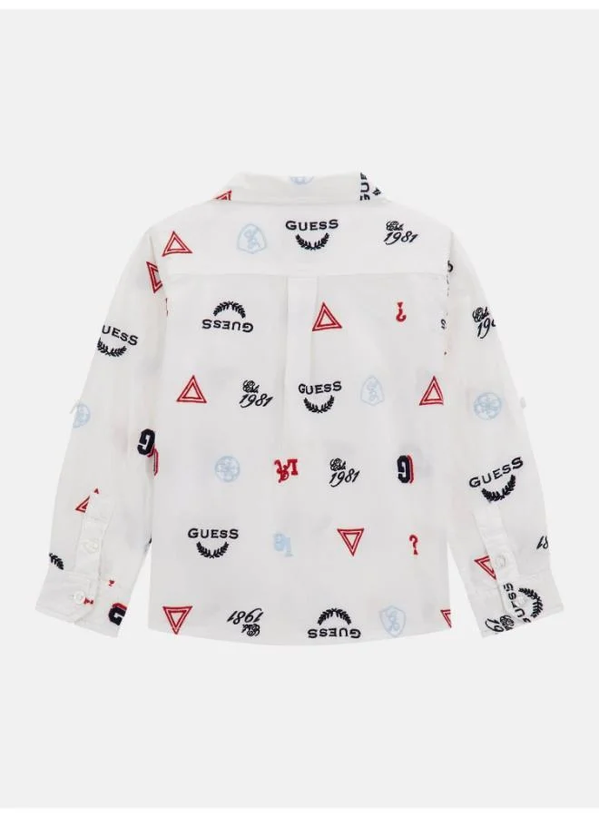 GUESS Kids Regular Fit Oxford Shirt
