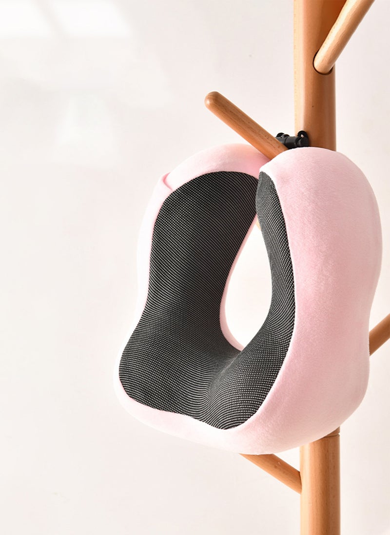 Sharpdo 3-Piece Set of Memory Foam U-Shaped Pillow, Nap Neck Pillow 28*26*14CM (Including Eye Mask + Earplugs + Storage Bag) - Image 3