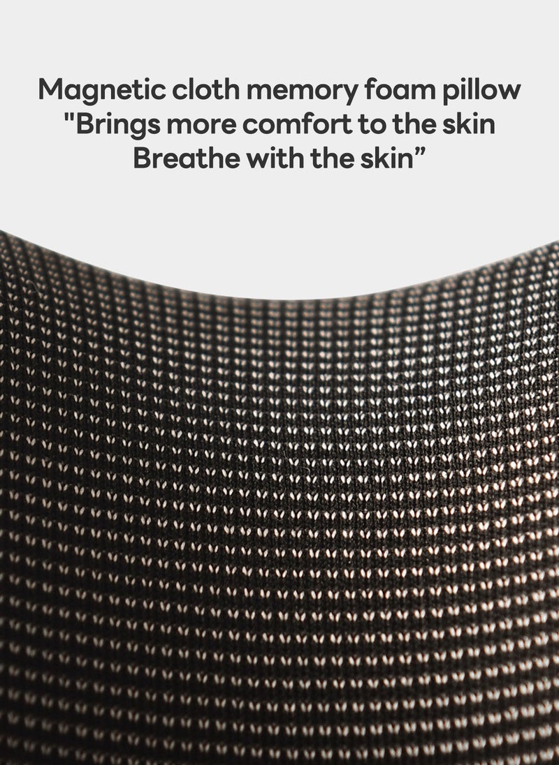 Sharpdo 3-Piece Set of Memory Foam U-Shaped Pillow, Nap Neck Pillow 28*26*14CM (Including Eye Mask + Earplugs + Storage Bag) - Image 5