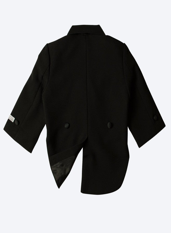 Spring Notion Baby Boys' Black Classic Tuxedo with Tail Large /12-18 Months - Image 3