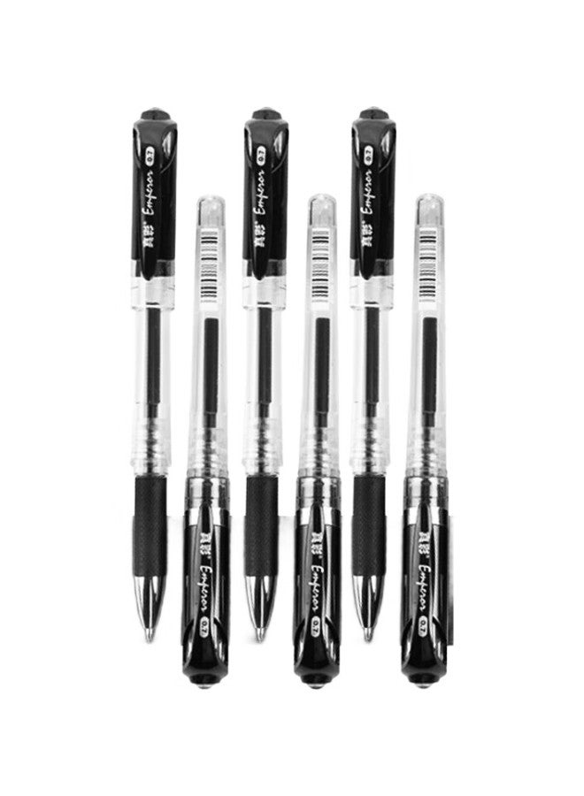 Truecolor Gel Pen 0.7Mm Black Bullet Tip For Office, Exam, Business, Signature, Student Stationery, Meeting Notes - Image 2