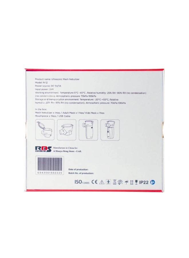 NOVAMED Novamed Ultrasonic Mesh Nebulizer N-12  - Image 2