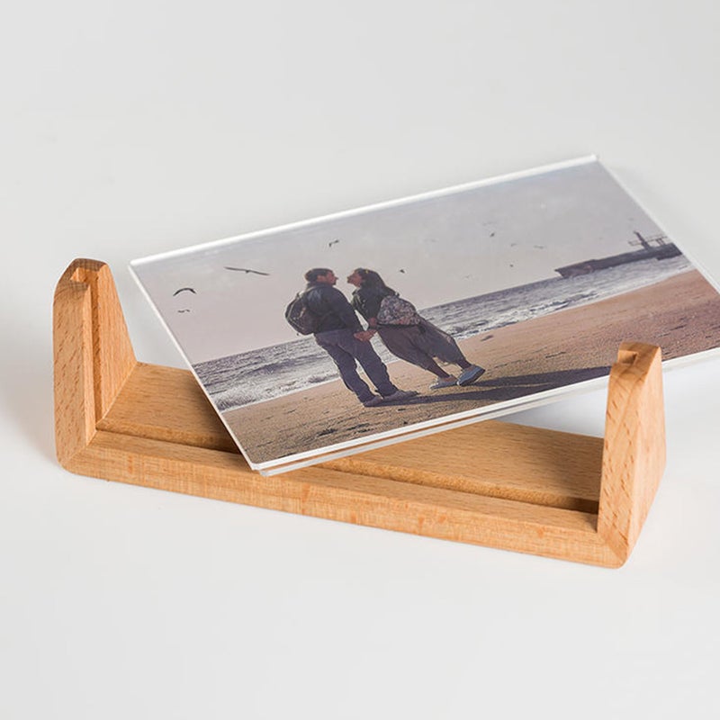 Base Picture Frame Sign Display Board Label Showing Stand Price Holder - Image 3