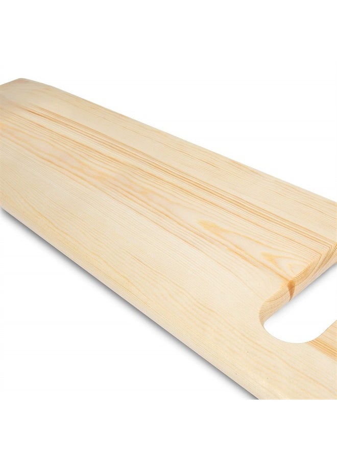 DMI - Transfer Board and Slide Board made of Heavy-Duty Wood for Patient, Senior and Handicap Move Assist and Slide Transfers, Holds up to 440 Pounds, FSA HSA Eligible, 1 Cut out Handle, 24 x 8 x .75 - Image 1