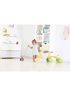 Hape Baby Bird Pullalong ; Wooden Wobbling & Flapping Pull Toddler Toy Bright Colors Multicolor L 5.2 W 5 H 4.8 Inch  - Image 4