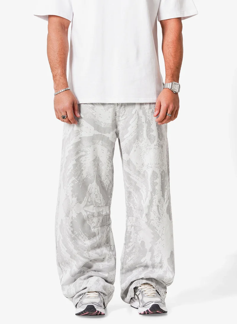 Sixth June Camo Baggy Pants