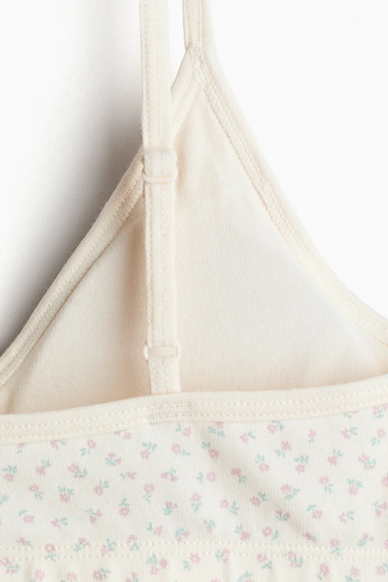 H&M 2-pack padded crop tops