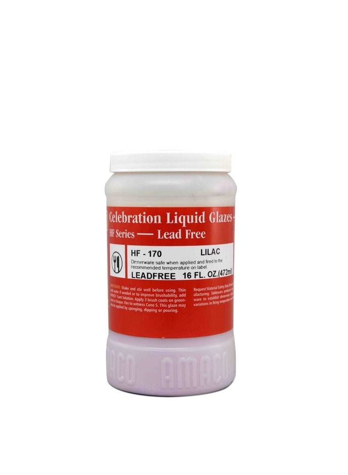 Amaco High Fire Glaze HF-170 Lilac Lead Free for Pottery and Ceramic - Image 2