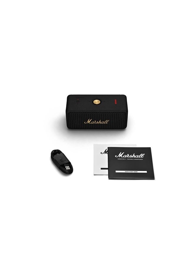 Marshall مكبر صوت إمبرتون II بلوتوث محمول - أسود ونحاس - Image 4