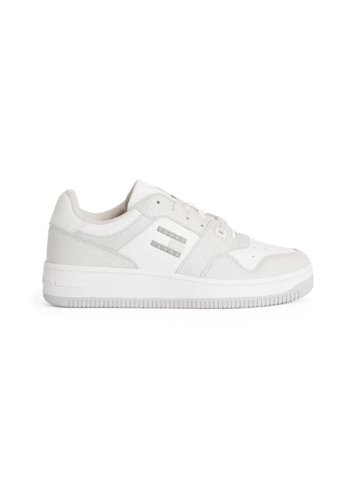 تومي جينز Cupsole Low Top Sneakers