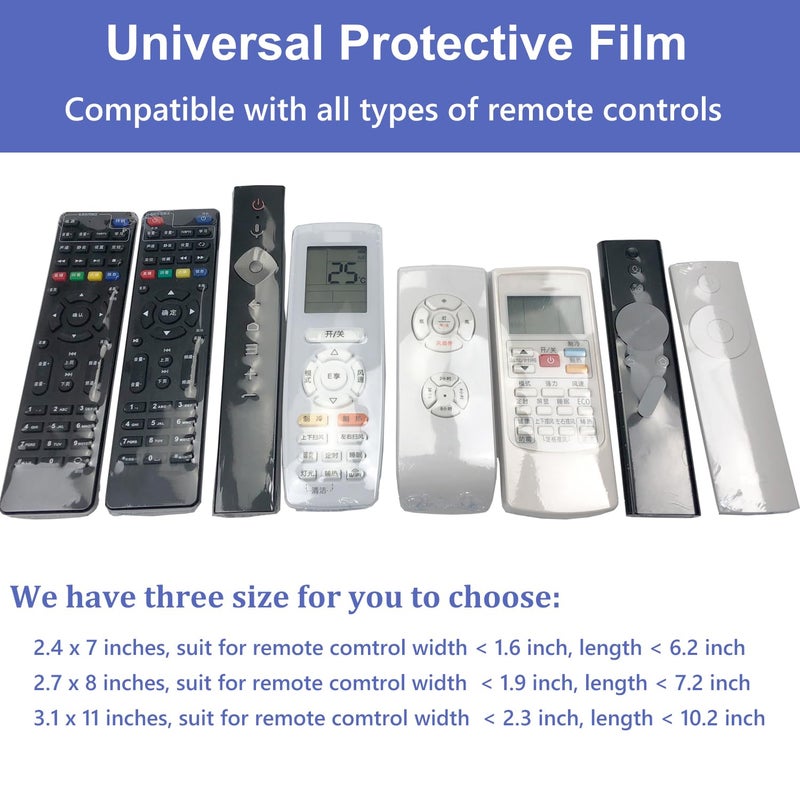 Morepack Remote Control Shrink Wrap Bags,3.1x11 Inches 100 Pieces Remote Control Cover Protector - Image 3