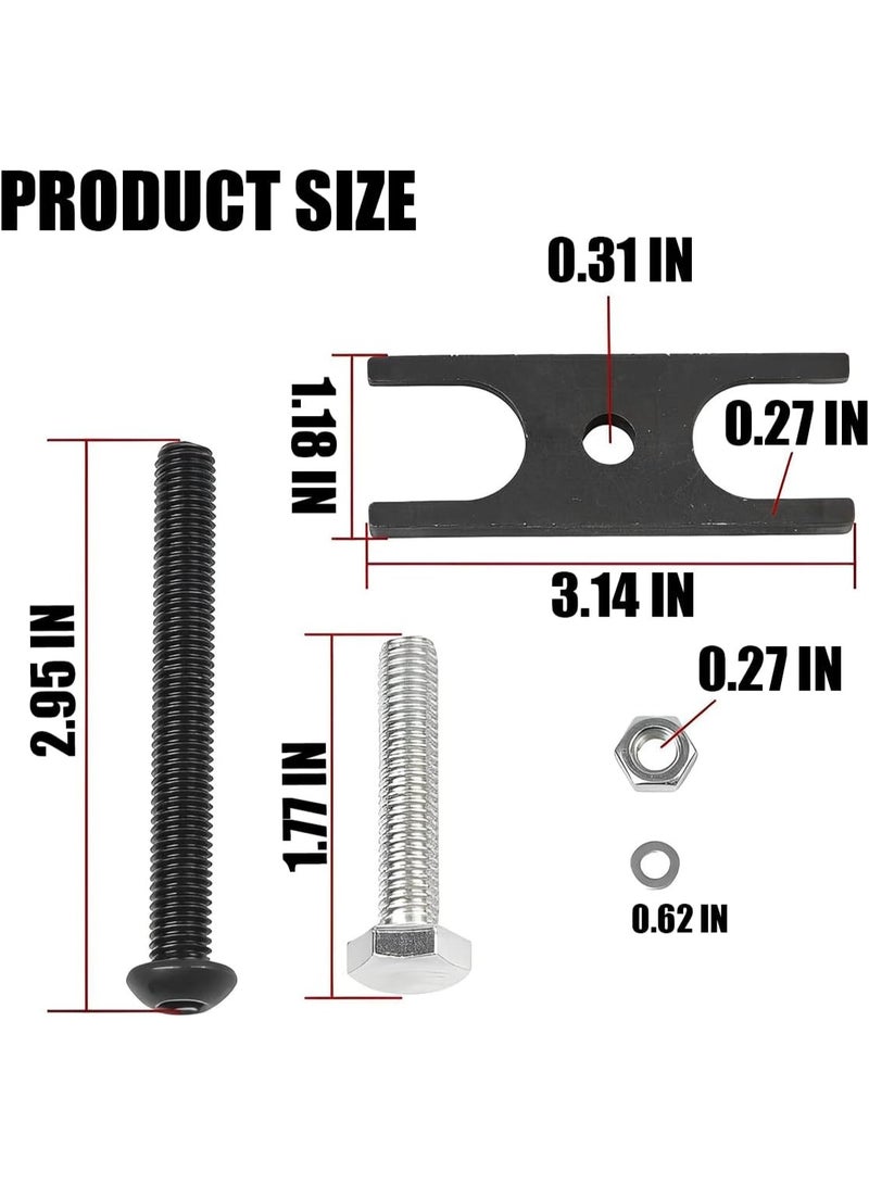 LS Valve Spring Compressor Tool, Automotive Valve Seal Adjustment Installation Tools, Aluminum Alloy Valve Spring Removal Kit, Car Tuning Accessories Compatible with LS1 LS2 LS3 LS6 Engines - Image 2