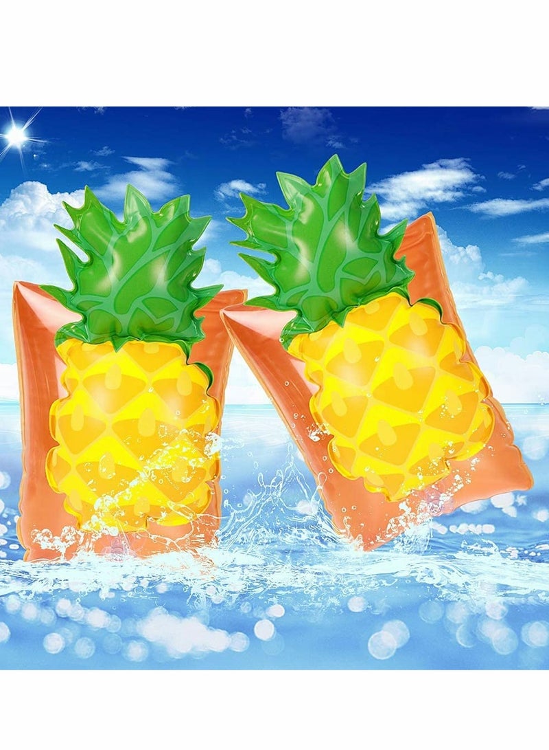 Excefore 2 Pair Swimming Armbands Inflatable Water Wings for Kids Sleeves Float Arm Bands Pool Beach Activitie - Image 5
