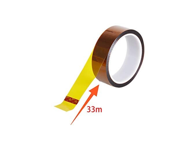 ETI شريط كابتون بوليميد المقاوم للحرارة / عالي الحرارة / شريط التسامي 15 مم × 33 متر - Image 2