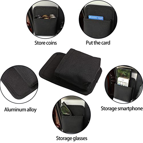 YUECHI For Toyota FJ Cruiser 2007-2021 car center console side outlet storage bag (Main driving storage bag) - Image 3