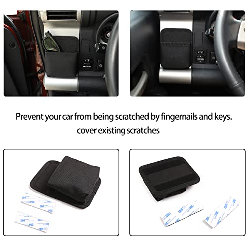 YUECHI For Toyota FJ Cruiser 2007-2021 car center console side outlet storage bag (Main driving storage bag) - Image 5