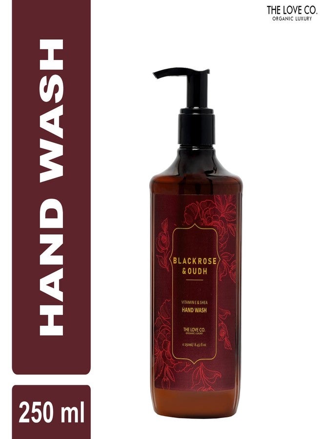 ذا لوف كو. غسول اليدين من ذا لوف كو. برائحة الورد الأسود والعود - مرطب وملطف - منظف لطيف لأيدي ناعمة ورطبة - مثالي للبشرة الحساسة - 250 مل - Image 2