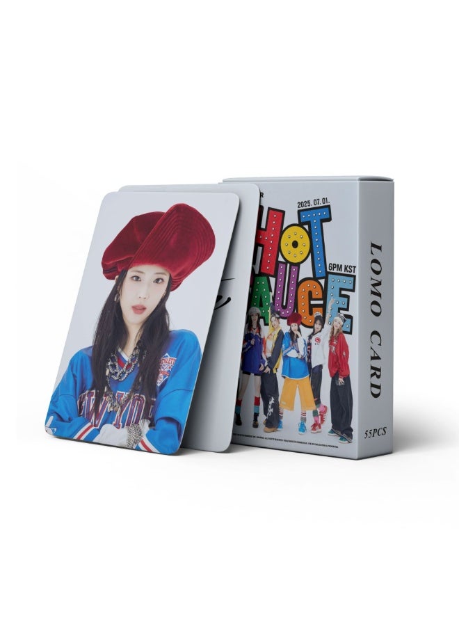 EHOME 55Pcs Baby Monster New Album Hot Sauce Lomo Card - Image 3