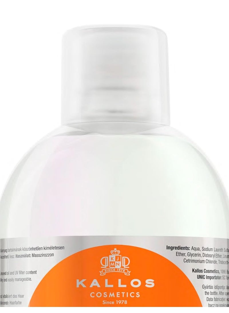 Kallos Kallos Colour Shampoo with Linseed Oil & UV Filter 1000ml  - Image 3