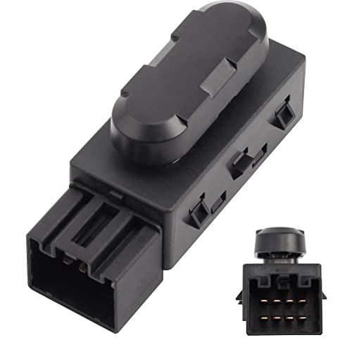 Citumo 6 Way Power Seat Adjust Switch for Compatible with 2005-2015 Edge Escape Expedition Explorer Flex F150 F250 F350 F450 MKX, Replace OE 5F9T-14B709-AA, 9L3Z14A701A, SW605, PSW550 - Image 1
