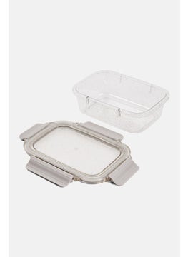 Just Cook Airtight Locktop Speckled Food Storage Container 0,88 L, Grey  - Image 3