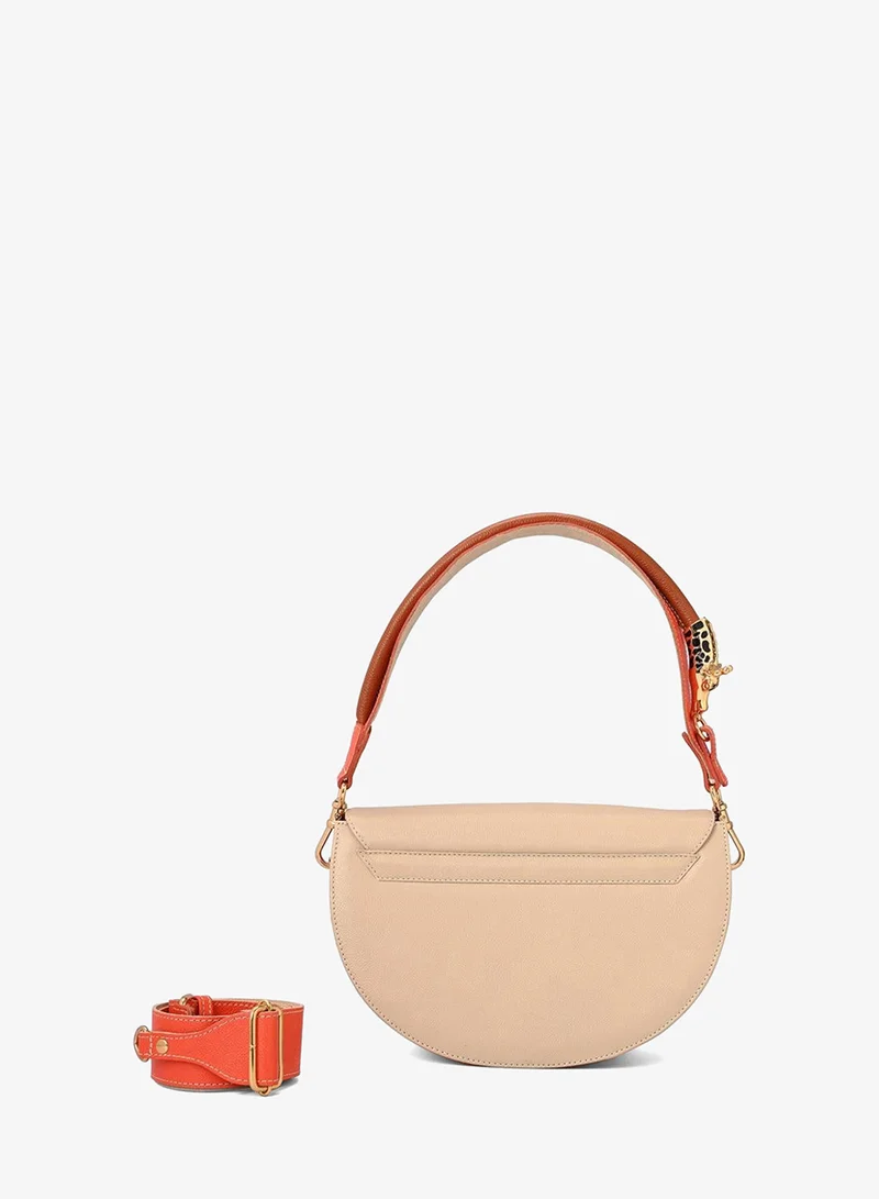 Carmen Steffens  Off-white Saddle Bag for Women | Best Price UAE