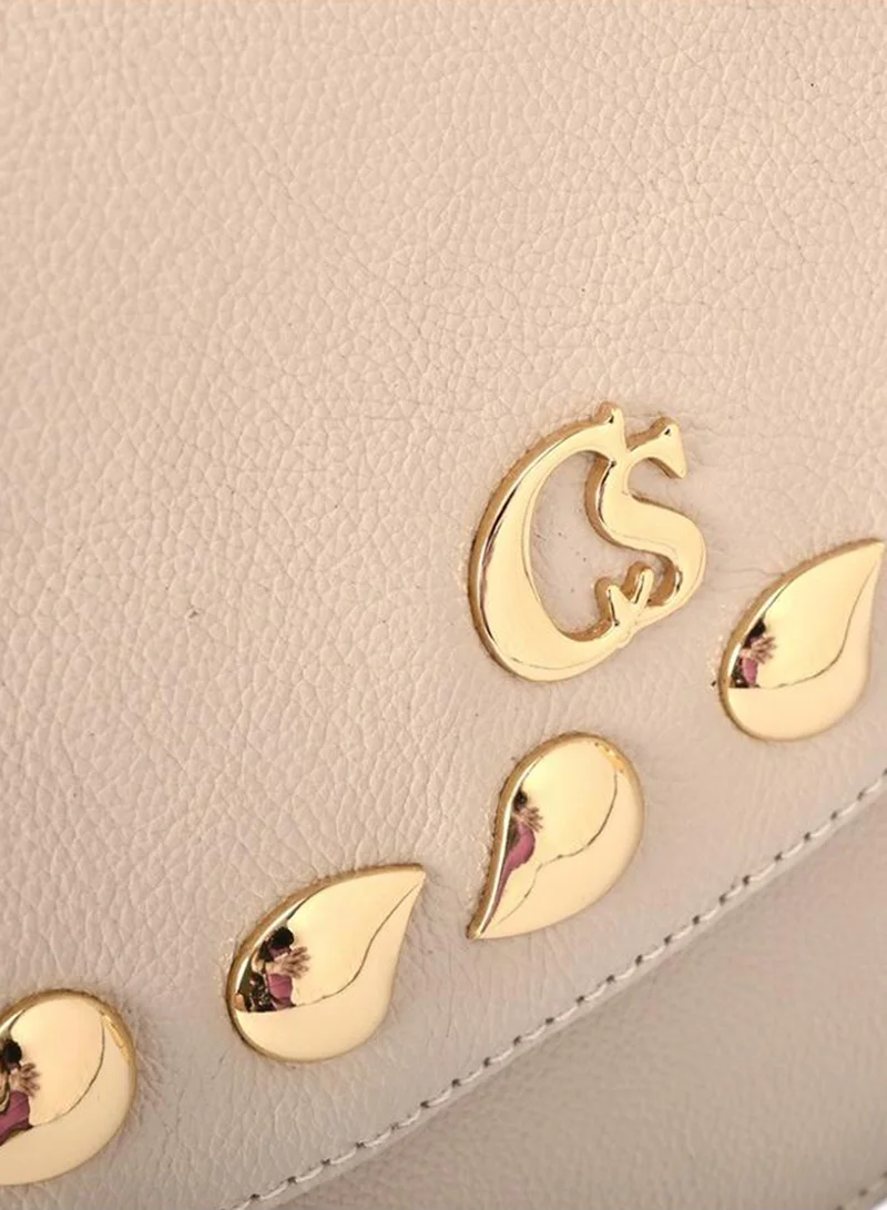 Carmen Steffens  Off-white Saddle Bag for Women | Best Price UAE