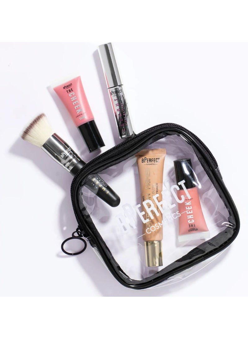 بي بيرفيكت حقيبة سفر بي بيرفكت من البولي فينيل كلوريد متوسطة الحجم، وحدة واحدة - Image 2