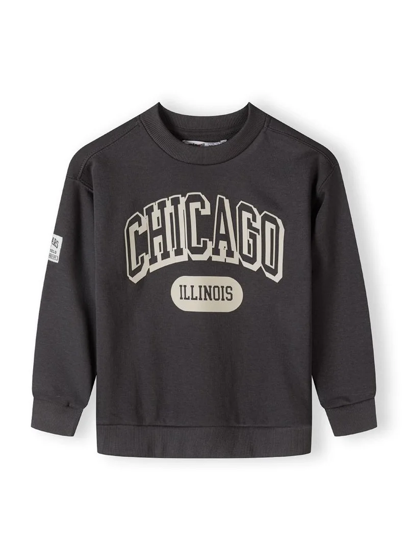 MINOTI Kids Boys  Fleece Crew Neck Sweatshirt