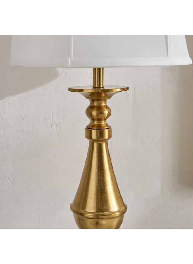 هوم بوكس مصباح طاولة معدني جلين مالوري بظل يدوي الصنع - ٣٣٧١ سم - Image 3