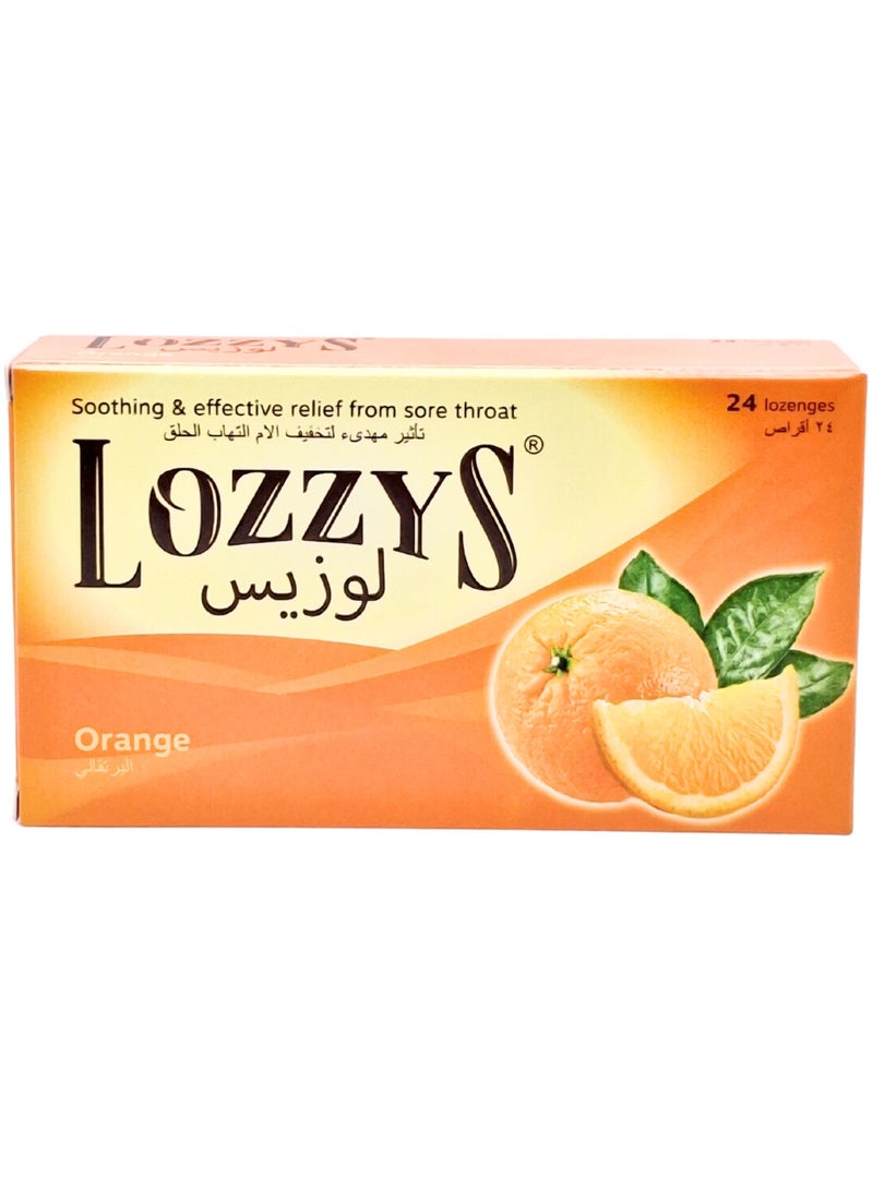 Lozzy S Lozenges Orange 24 S