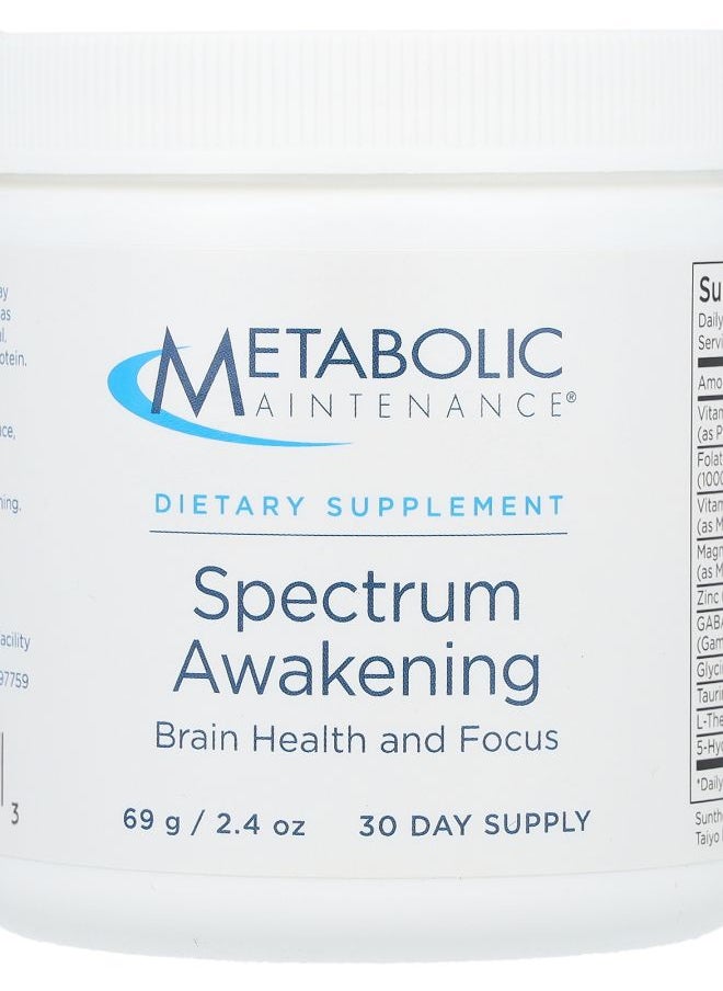 Metabolic Maintenance - Spectrum Awakening 2.4 oz (69 g) - Image 1
