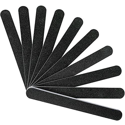Karlash Professional Double Sided Emery Board 7 Black Nail File 100100 10pcs - Image 1