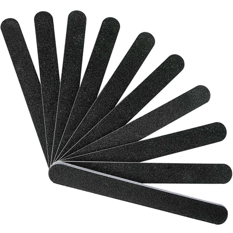 Karlash Professional Double Sided Emery Board 7 Black Nail File 100100 10pcs - Image 3