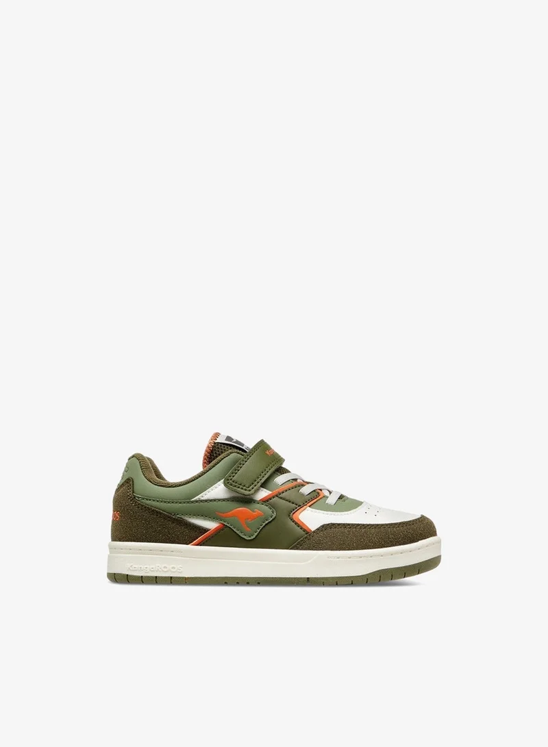 kangaROOS  Logo Detail Sneakers with Hook and Loop Closure for Men | Best Price UAE